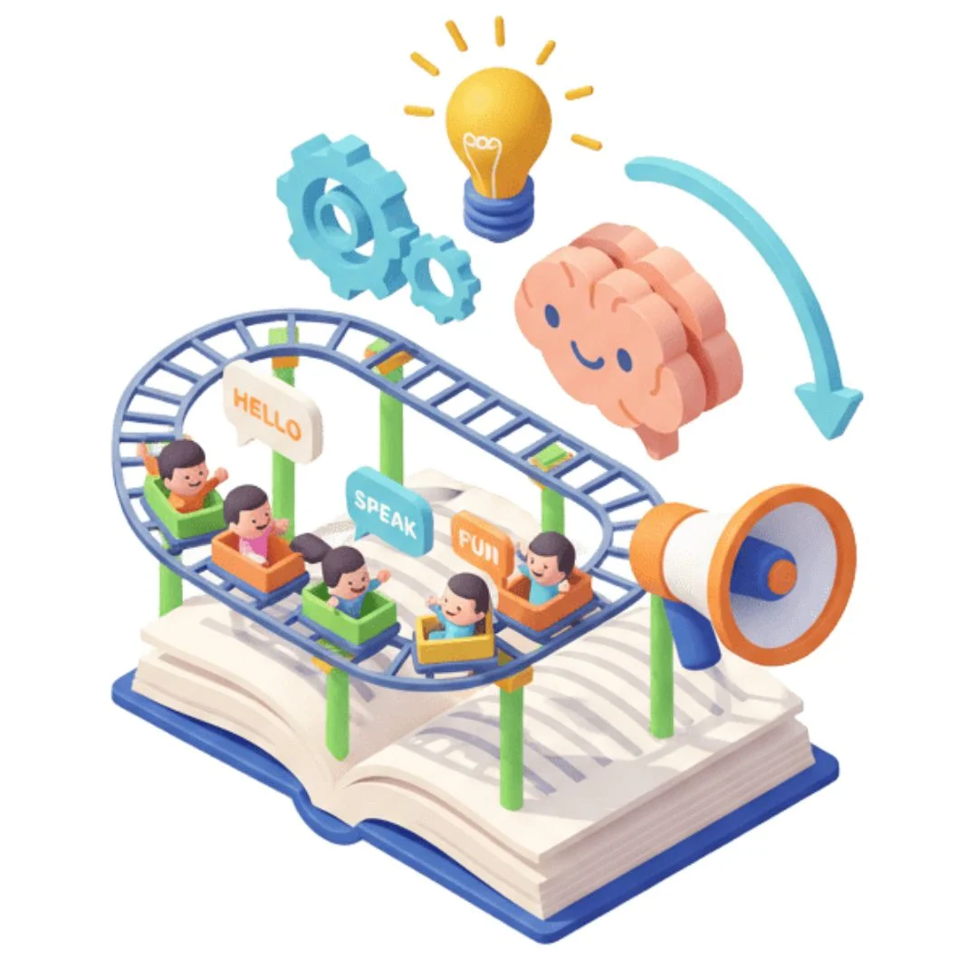 Kamu nggak bakal cuma duduk manis dengerin teori, tapi langsung praktek ngomong. Kelasnya dirancang interaktif biar kamu melek terus dan semangat!